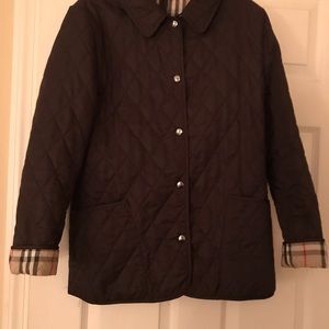 Burberry Brown quilted jacket